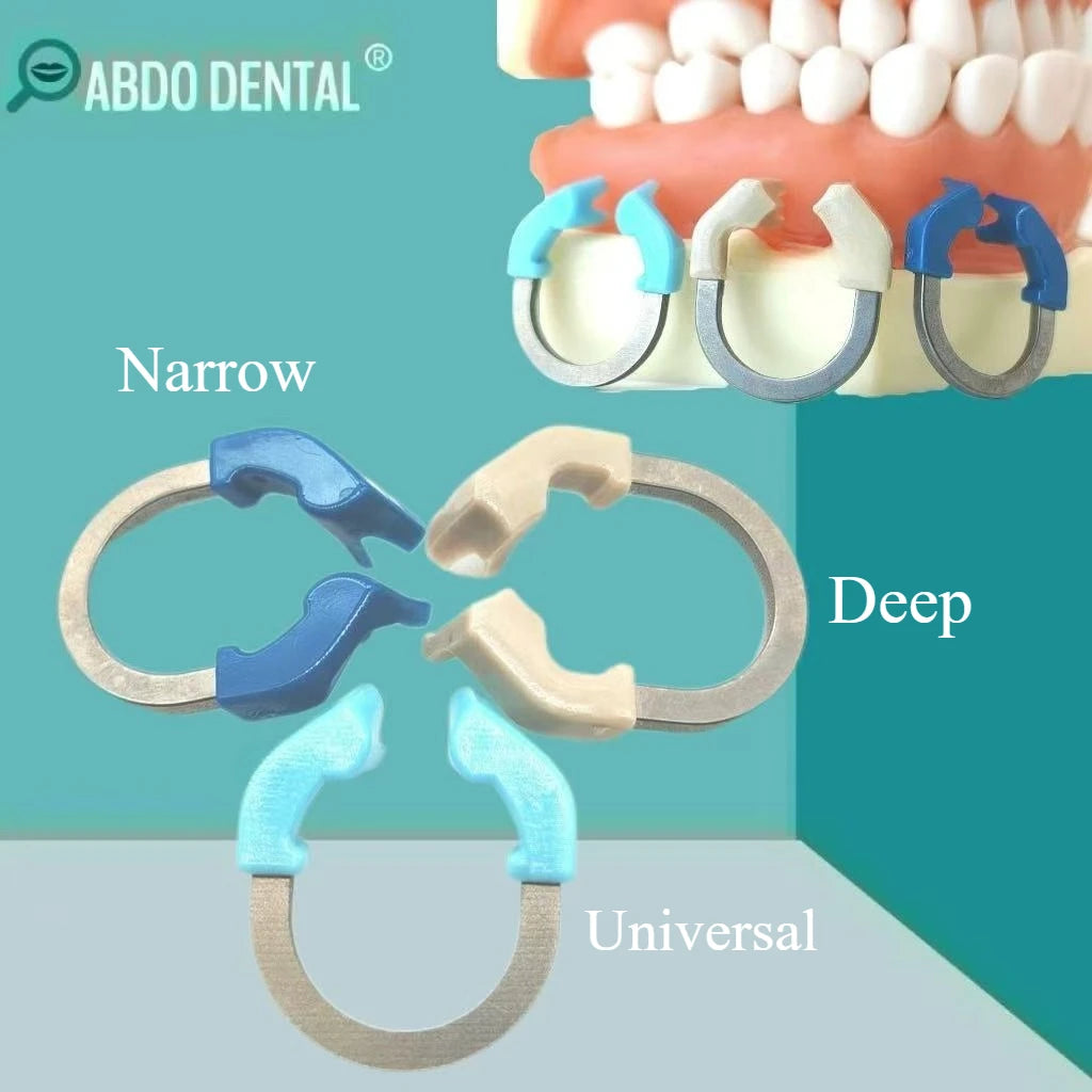 Dental Niti Matrix Bands Ring Garrison Style Matrix Clamp Clip Section ...